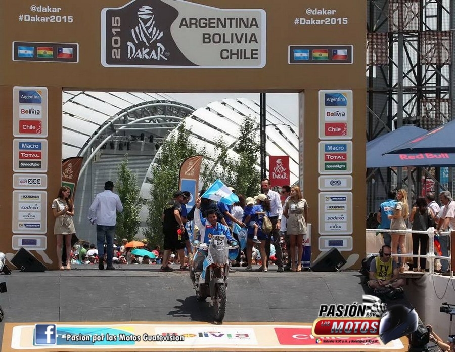 Frany termin&oacute; el Dakar 2015!