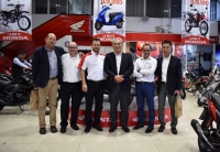 GERENTE GLOBAL DE MOTOCICLETAS HONDA VISIT&Oacute; GUATEMALA.