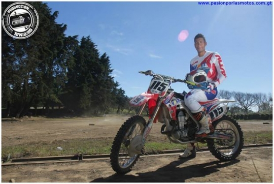 Juan Mart&iacute;nez, Campe&oacute;n Nacional de Motocross