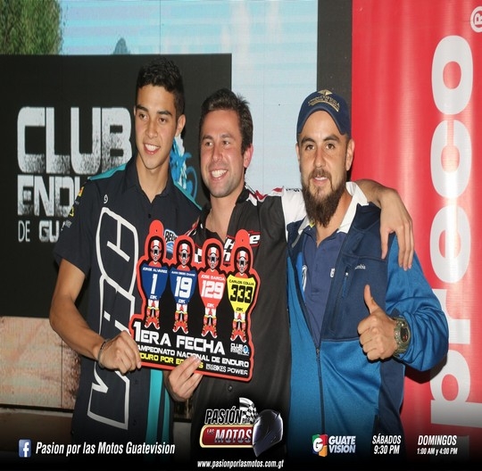 PREMIACI&Oacute;N PRIMERA FECHA DEL CAMPEONATO NACIONAL DE ENDURO