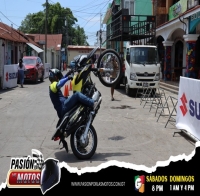 Show Stunt Suzuki en Puerto San Jos&eacute;