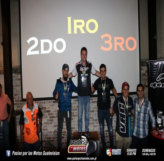 PREMIACI&Oacute;N SEGUNDA FECHA  CAMPEONATO DE ENDURO TECP&Aacute;N